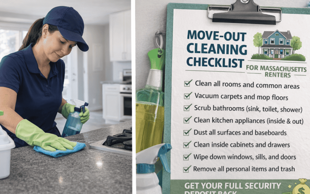 Move-Out Cleaning Checklist for Massachusetts Renters